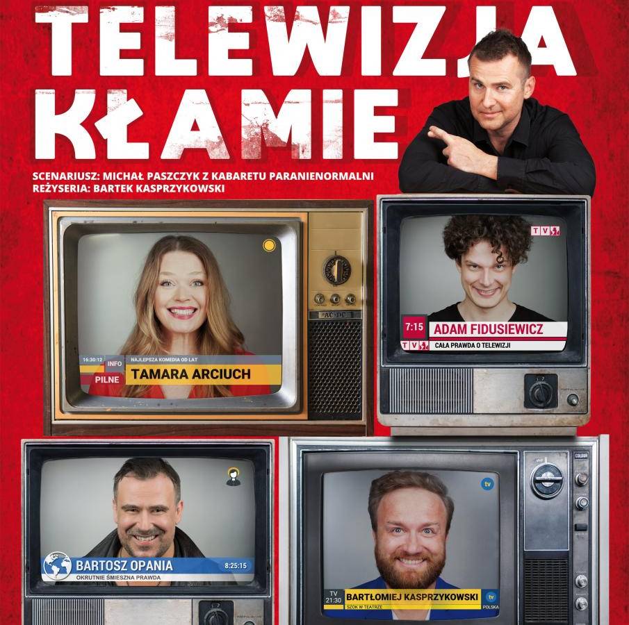 Spektakl „Telewizja kłamie” w Scenie Teatralnej NOT w Gdańsku