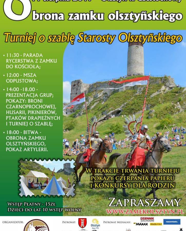 Obrona zamku olsztyńskiego - Turniej o szablę Starosty Olsztyńskiego 2019