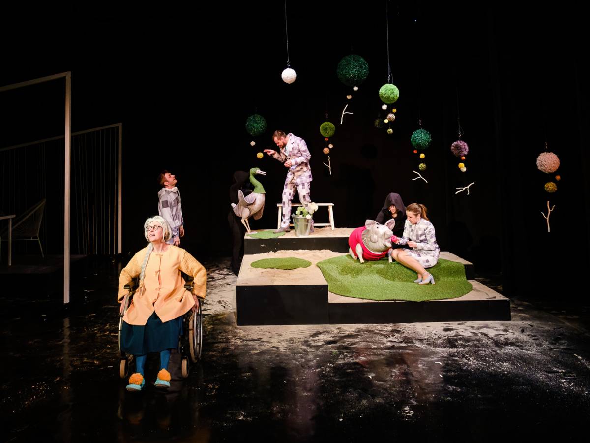 Spektakl "Słowik i Babka Natura" w Teatrze Andersena w Lublinie
