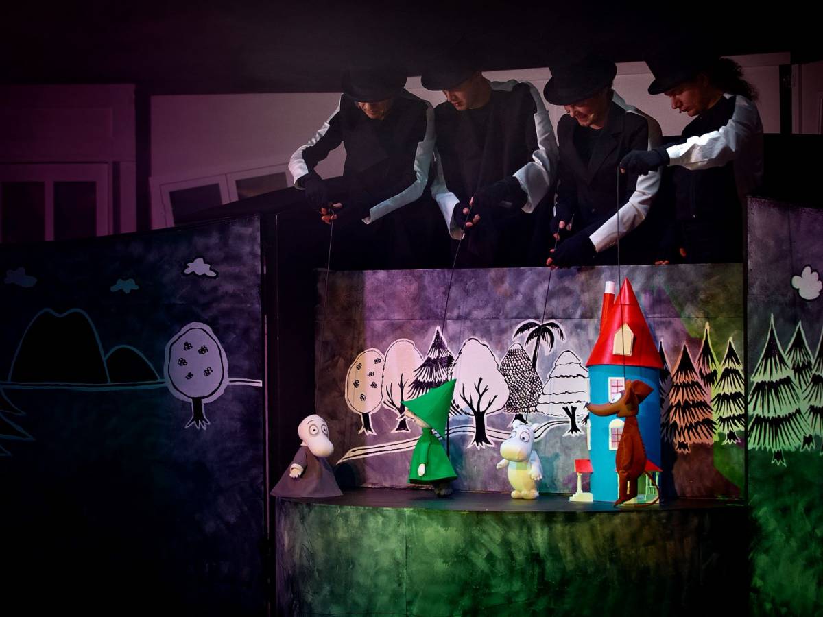 Spektakl "Muminki" w Teatrze im. H. Ch. Andersena w Lublinie