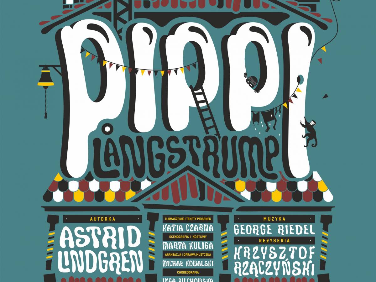 Spektakl "Pippi Langstrump" w Teatrze Andersena w Lublinie