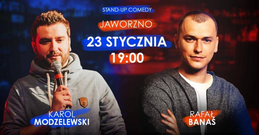 Nowy Sącz Stand-up: Karol Modzelewski i Rafał Banaś z nowymi programami