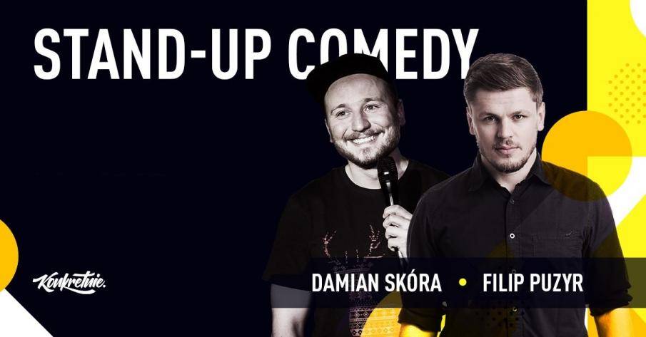 Stand-up: Damian Skóra i Filip Puzyr w klubie Fabryka w Nowym Sączu