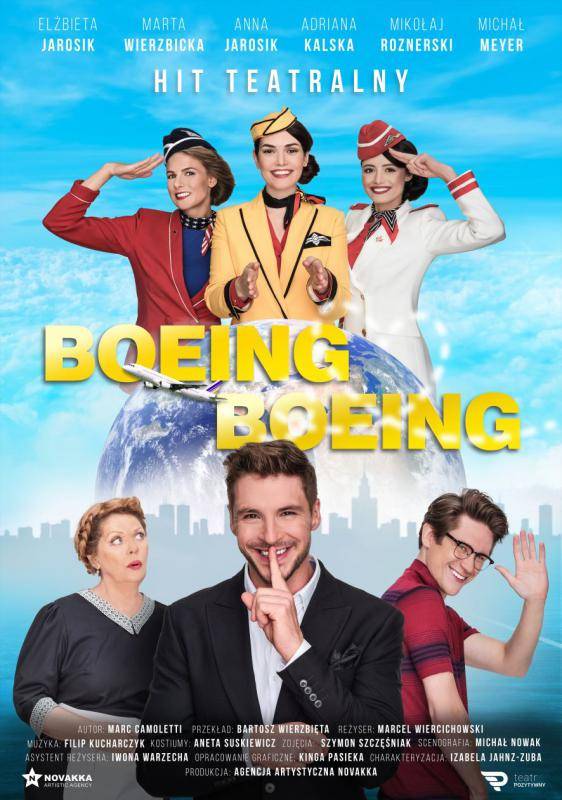 Komedia "Boeing Boeing" w Teatrze Polskim we Wrocławiu