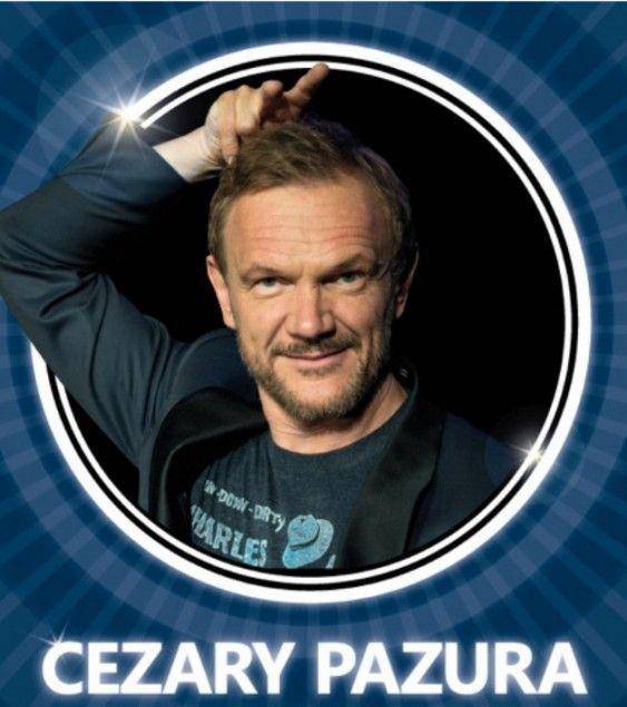 Stand-up Cezarego Pazury w Auli Dużej WSFiZ w Białymstoku