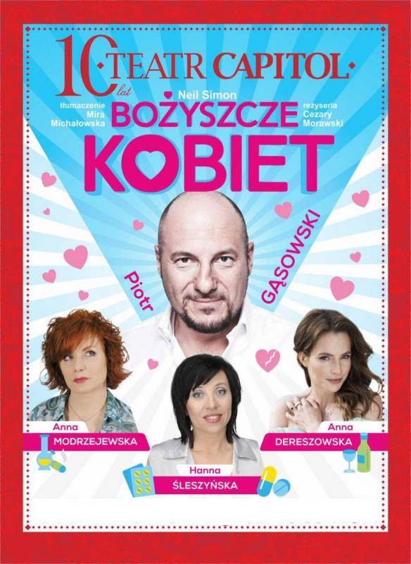 Spektakl „Bożyszcze kobiet” w Scenie Teatralnej NOT w Gdańsku
