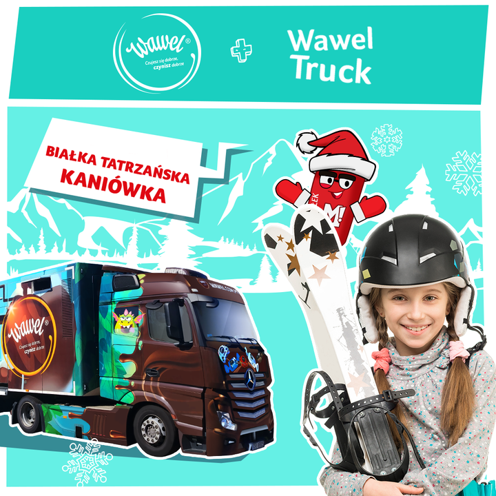 Wawel Truck przy stacji narciarskiej Kaniówka w Białce Tatrzańskiej