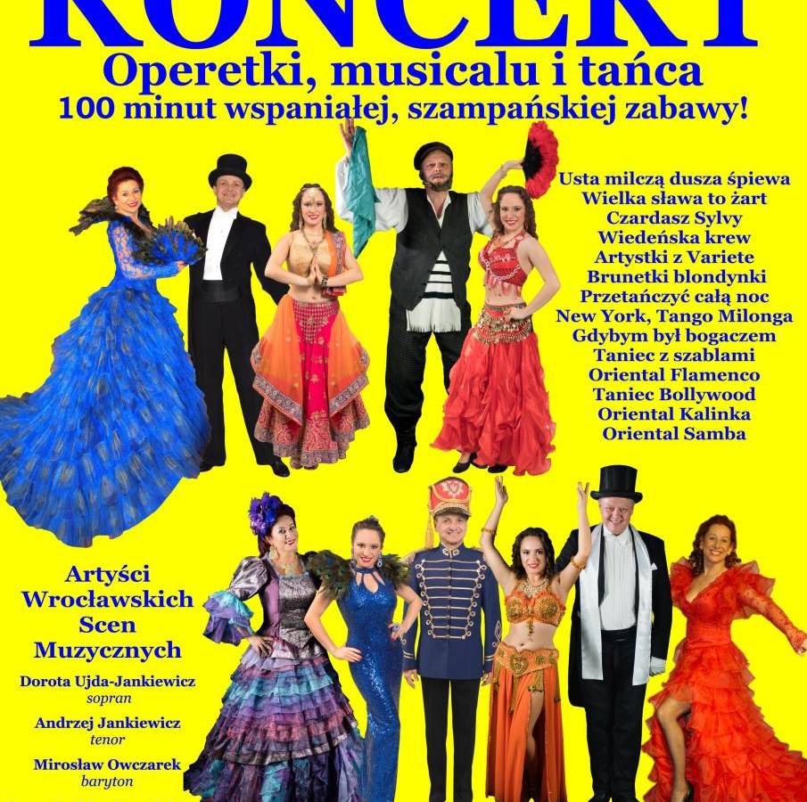 Koncert Operetki, Musicalu i Tańca w Nowym Saczu