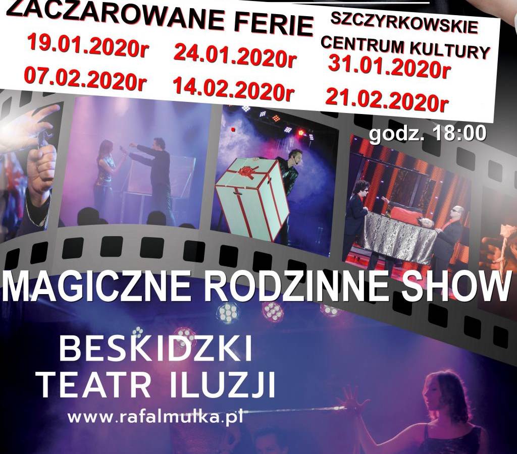 Magiczne Rodzinne Show „20 Lat Magii” w SCK w Szczyrku