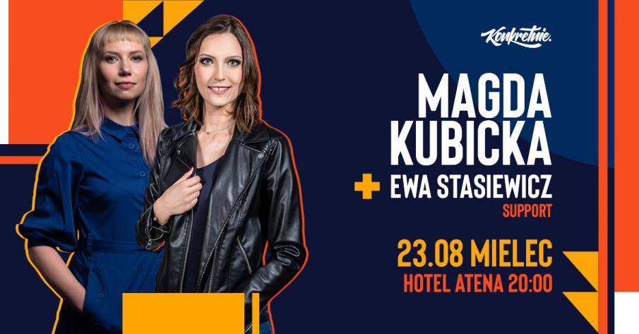 Stand-Up w Mielcu: Magda Kubica i Ewa Stasiewicz