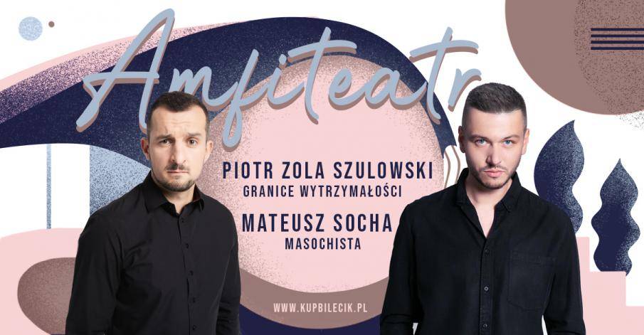 Mateusz Socha i Piotr Zola Szulowski w Amfiteatrze Twierdzy Boyen w Giżycku