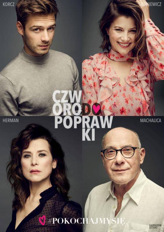 Spektakl „Czworo do poprawki” w teatrze Garnizon Sztuki w Warszawie