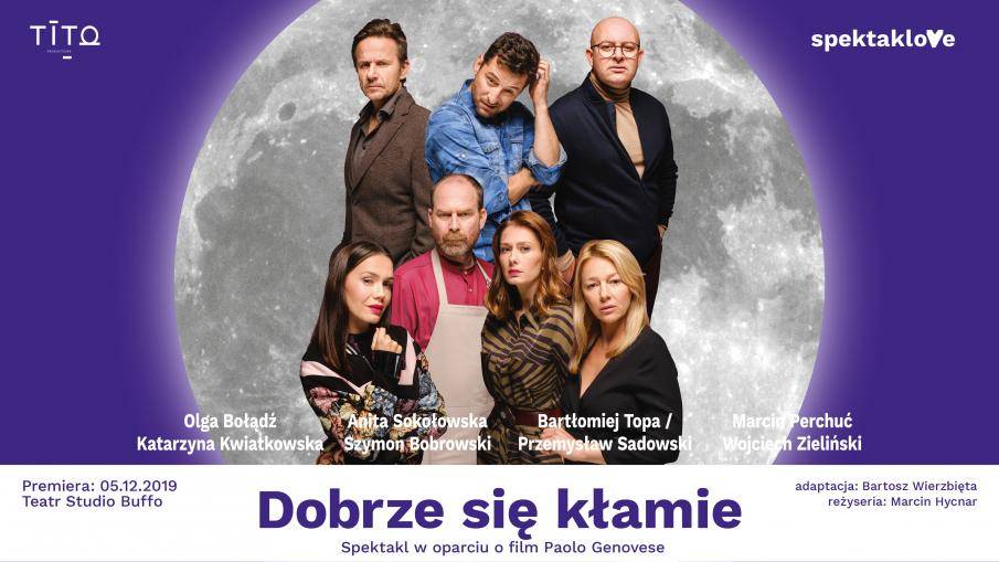 Spektakl „Dobrze się kłamie” w Teatrze Stefana Jaracza w Olsztynie