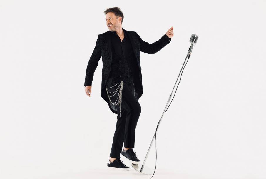 Koncert Andrzeja Piasecznego w Amfiteatrze Tarasów przy Aquaparku w Sopocie