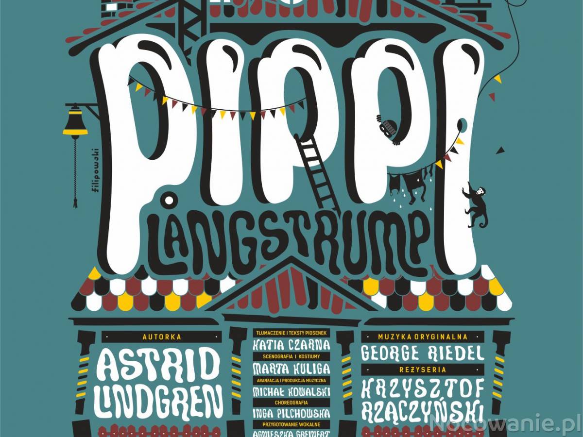 Spektakl "Pippi Langstrump" w Teatrze Andersena w Lublinie
