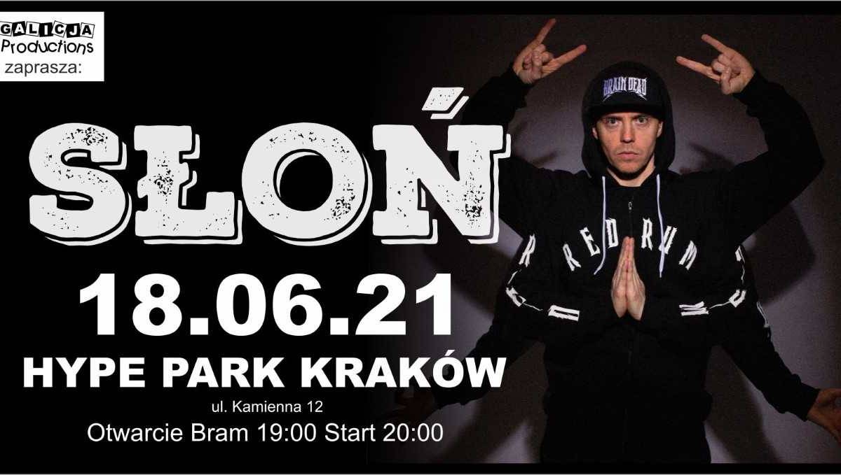 Koncert Słonia w Hype Parku w Krakowie