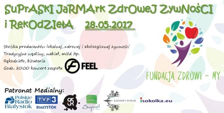 SUPRASKI JARMARK ZDROWEJ ŻYWNOŚCI I RĘKODZIEŁA