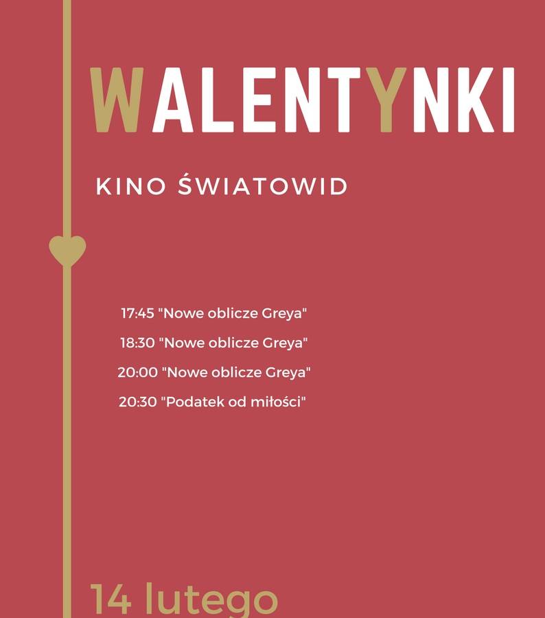 Walentynki 2018 w Kinie Światowid
