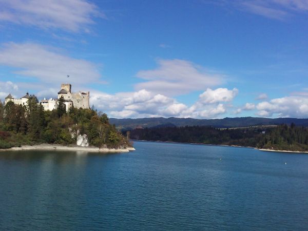 Zamek Dunajec w Niedzicy.