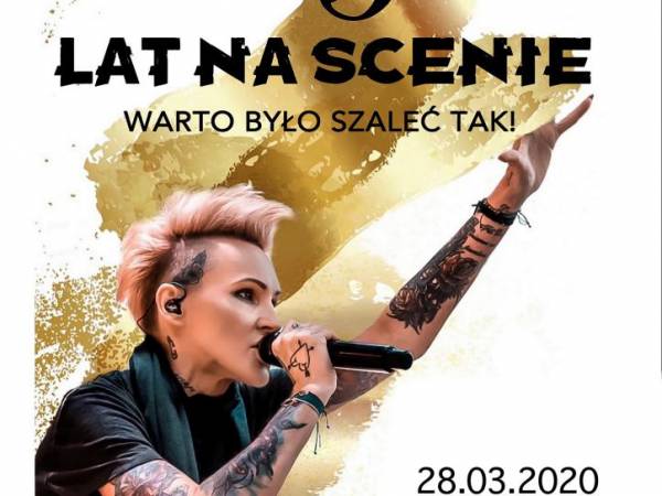 Koncert Agnieszki Chylińskiej w Ergo Arenie w Gdańsku / Sopocie