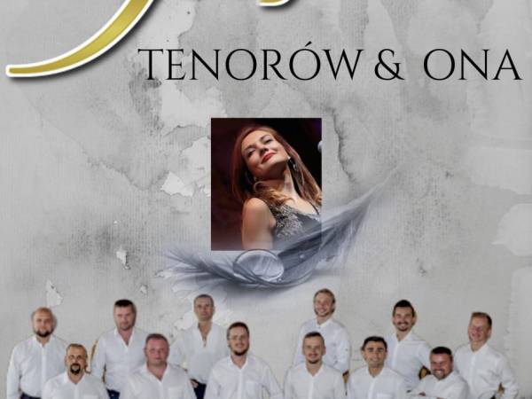 Koncert „12 Tenorów i Ona” w Sali Koncertowej Portu Gdynia w Gdyni