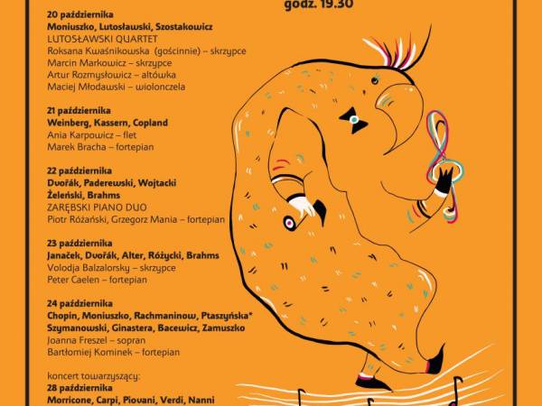 Krakowska Jesień Muzyczna 2019 w Muzeum Narodowym w Krakowie: Zarębski Piano Duo