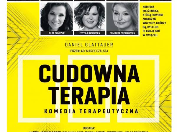 Spektakl „Cudowna terapia” w Domu Kultury Luna w Żarach