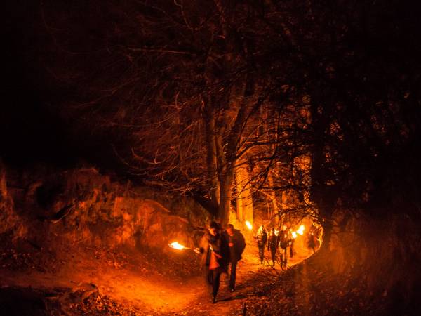 Nocne zwiedzanie Kazimierza©