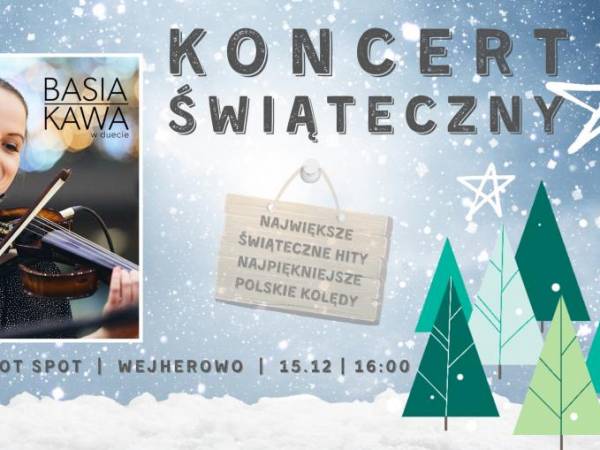 Koncert świąteczny w Hot Spocie w Wejherowie