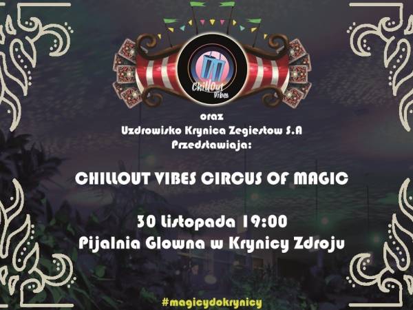 Andrzejki „Circus of Magic” w Krynicy Zdroju!