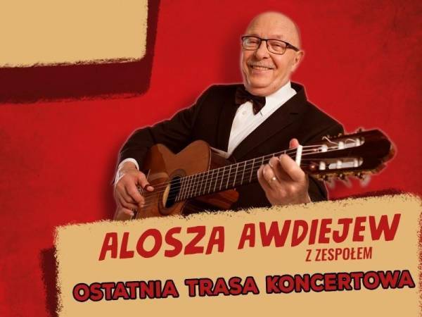 Kraków! Alosza Awdiejew - ostatnia trasa koncertowa