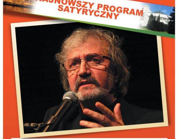 Krzysztof Daukszewicz z najnowszym programem satyrycznym w Olsztynie
