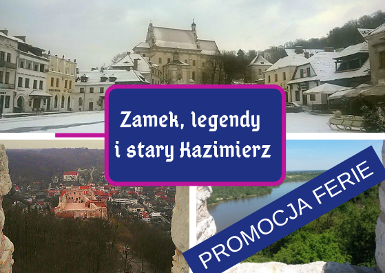 Wycieczka Zamek, legendy i stary Kazimierz.