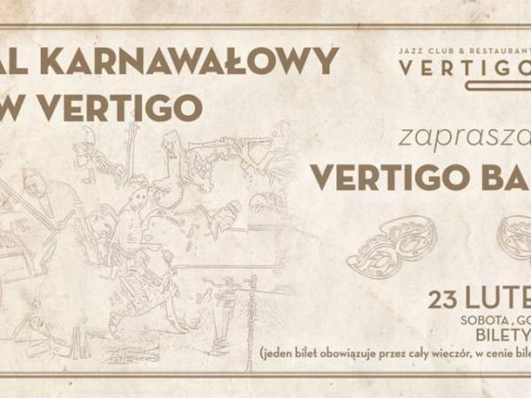 Bal Karnawałowy w Vertigo Jazz Club we Wrocławiu