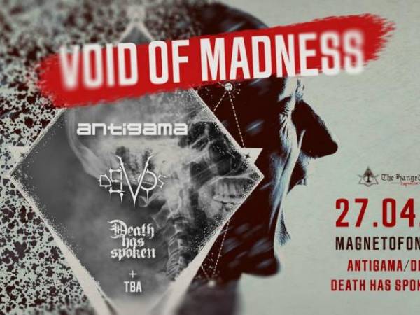 Void of Madness w klubie Magnetofon w Łodzi: Antigama / Deivos