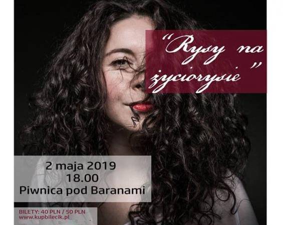 Recital Kamili Klimczak w Piwnicy pod Baranami w Krakowie