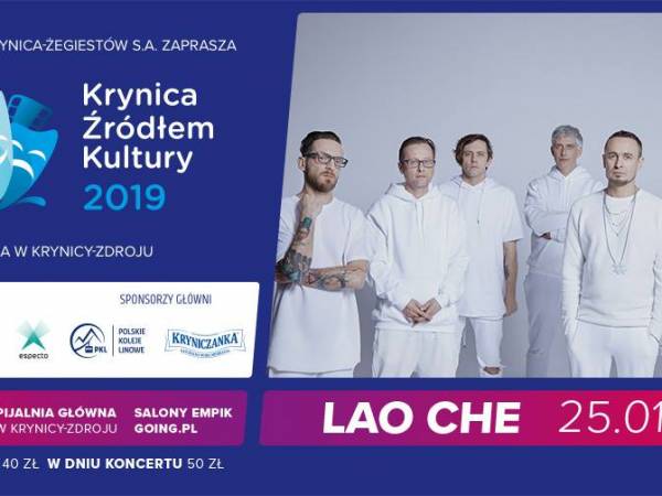 Koncert Lao Che w Pijalni Głównej w Krynicy-Zdroju