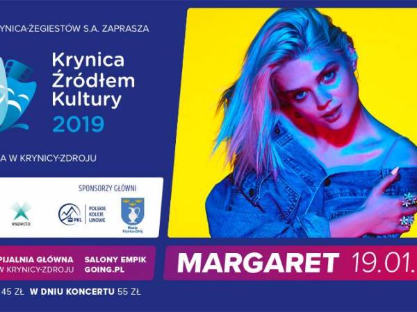 Koncert Margaret w Pijalni Głównej w Krynicy-Zdroju