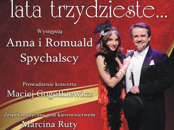 Widowisko „Lata 20-te, 30-te” w Kinie Sokół w Starogardzie Gdańskim