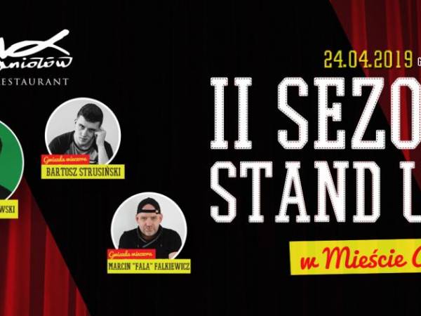 Stand-upowe show w Mieście Aniołów w Gdańsku