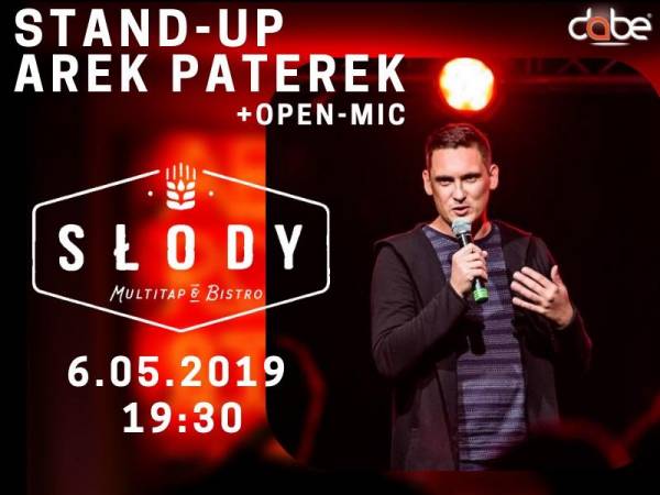 Szczecińska Liga Stand-Up: Arek Paterek + Open-Mic
