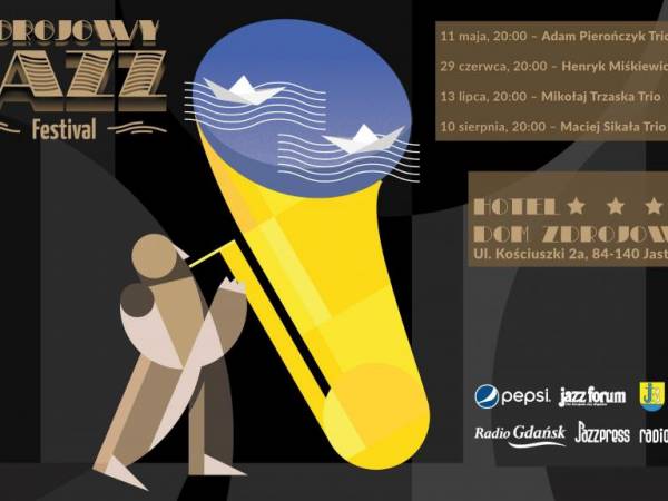 Zdrojowy Jazz Festival 2019 w Jastarni - Mikołaj Trzaska Riverloam Trio