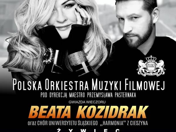 Koncert Polskiej Orkiestry Muzyki Filmowej w Amfiteatrze pod Grojcem w Żywcu