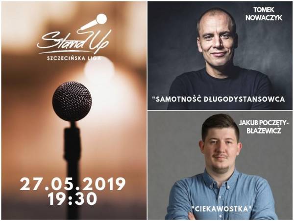 Szczecińska Liga Stand-Up: Tomek Nowaczyk, Jakub Poczęty-Błażewicz