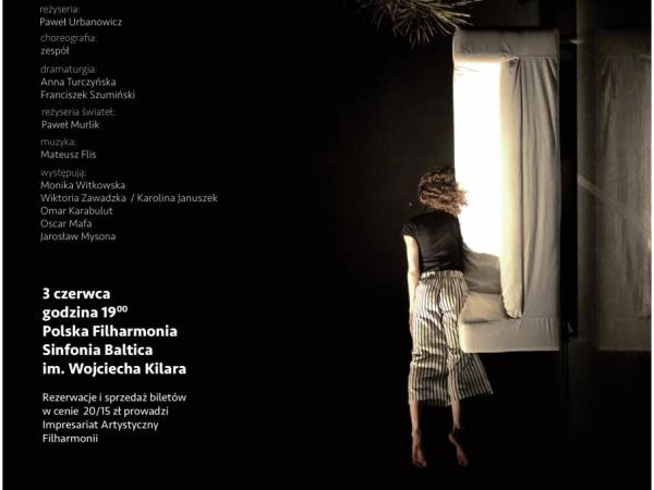 Spektakl „Lorem Ipsum” w Filharmonii Sinfonia Baltica w Słupsku