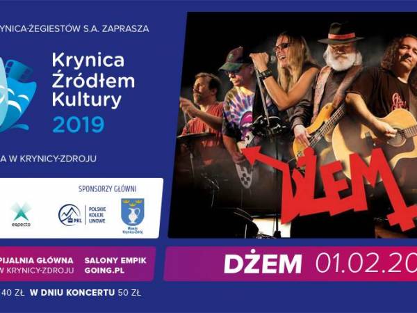 Koncert Dżemu w Pijalni Głównej w Krynicy-Zdroju