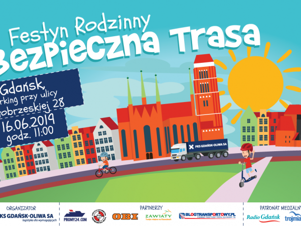 Bezpieczna Trasa 2019 - festyn rodzinny w Gdańsku