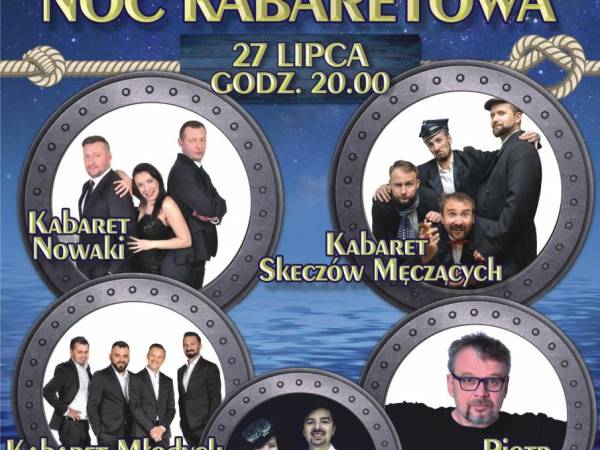X Kołobrzeska Noc Kabaretowa 2019 w Amfiteatrze w Kołobrzegu