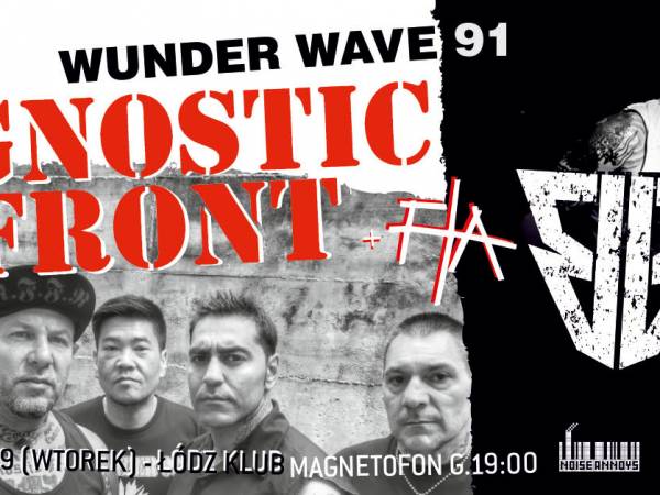 WUNDER WAVE 91 w Klubie Magnetofon w Łodzi