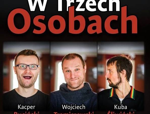 Spektakl improwizowany „W Trzech Osobach” w Klubie Hybrydy w Warszawie